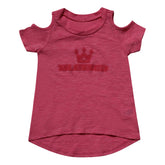 Baby & Toddler Cold-Shoulder Pink Tees